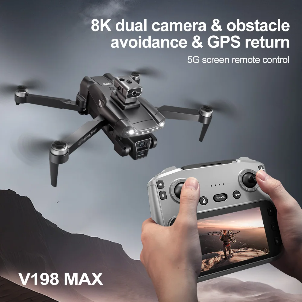 Orijinal V198MAX Katlanabilir  - Drone Kit Fpv incelemesi ve fiyatı