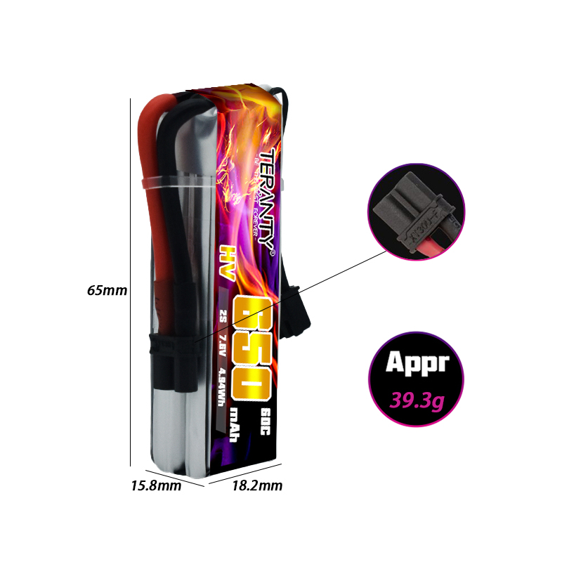2/4/6/10 ADET TERANTY 650mAh 2 - Drone Kit Fpv incelemesi ve fiyatı