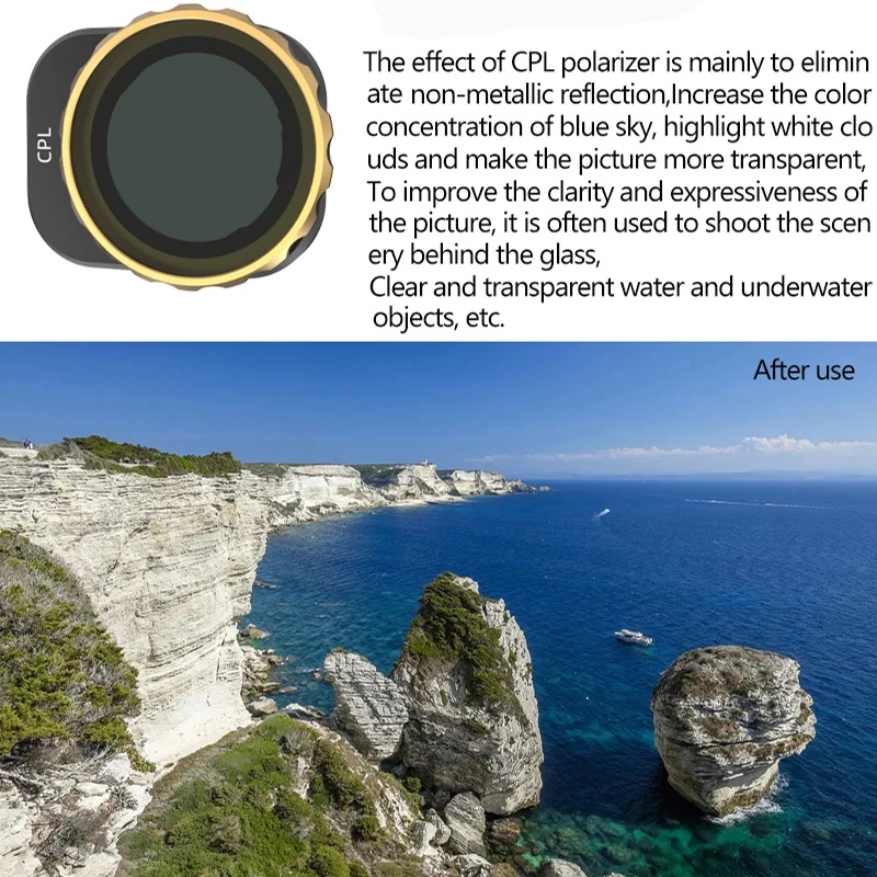 DJI Mini 3 Pro Kamera Lens Fil - Drone Kit With Camera incelemesi ve fiyatı
